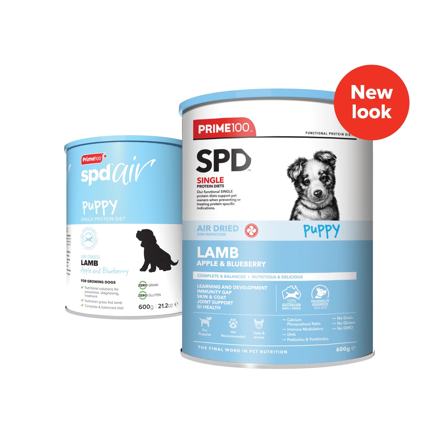SPD™ Air Dried Puppy Lamb, Apple & Blueberry 600g