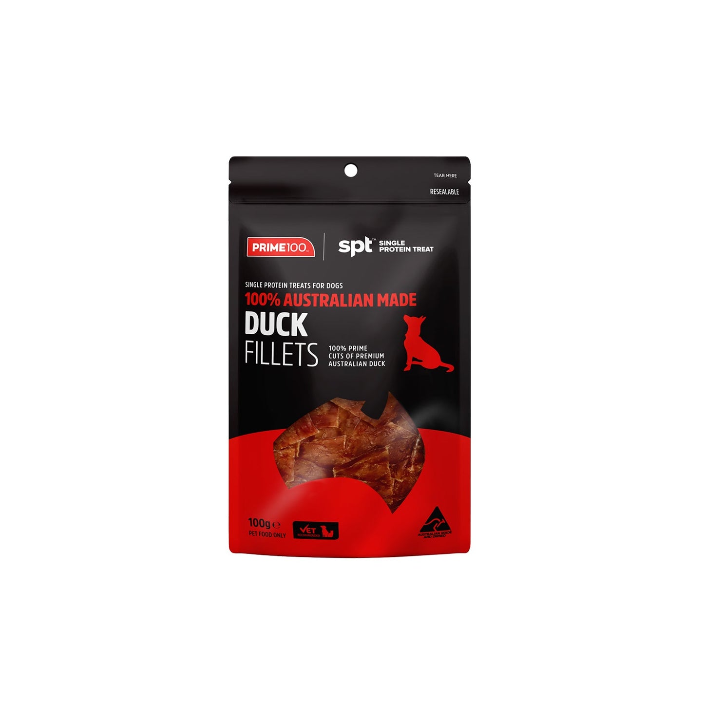 SPT™ Duck Fillets Treats 100g