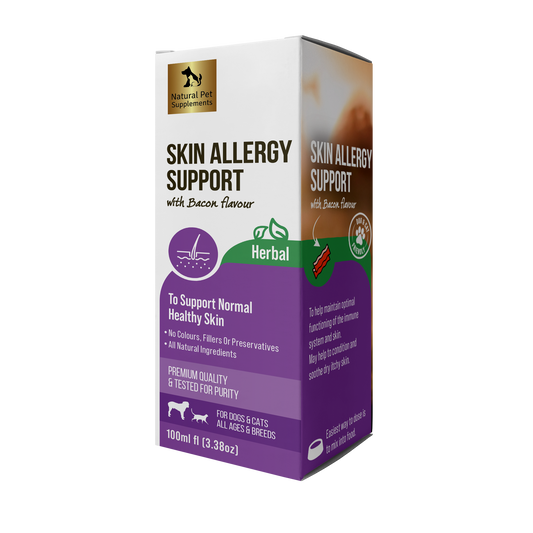 Skin Allergy Support Herbal Tincture For Dogs and Cats