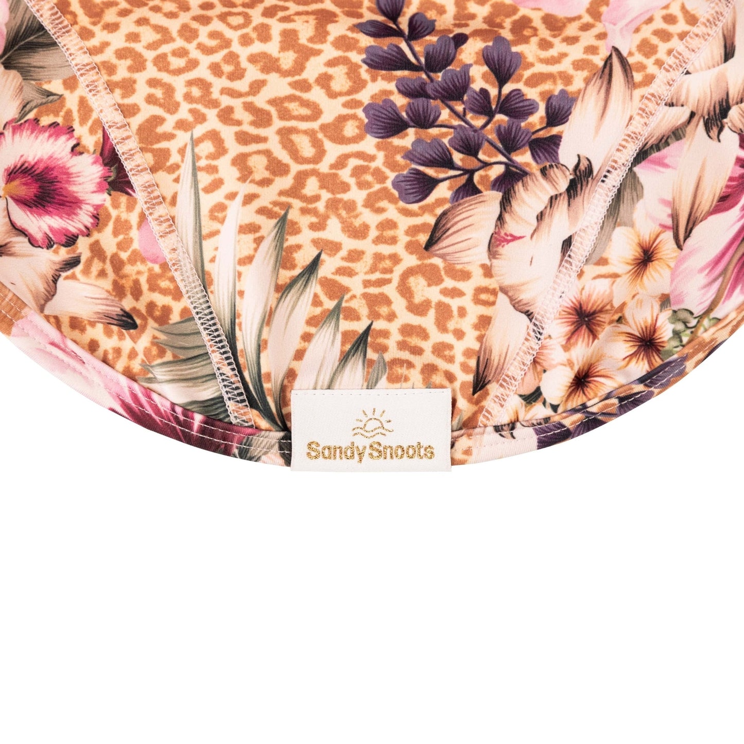 Floral Animal Print Sun Protective Dog Rashie Australia