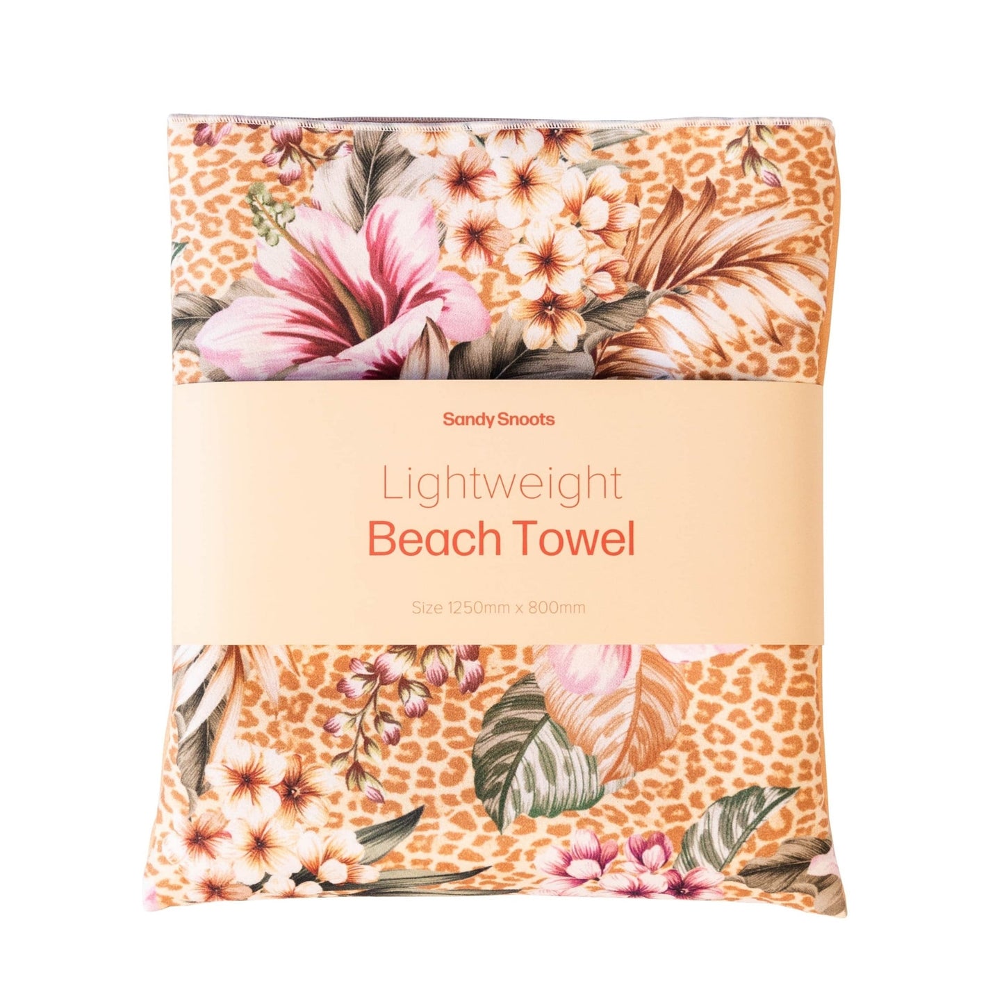 Lightweight Microfibre Floral Animal Print Dog Travel Beach Towel Australia