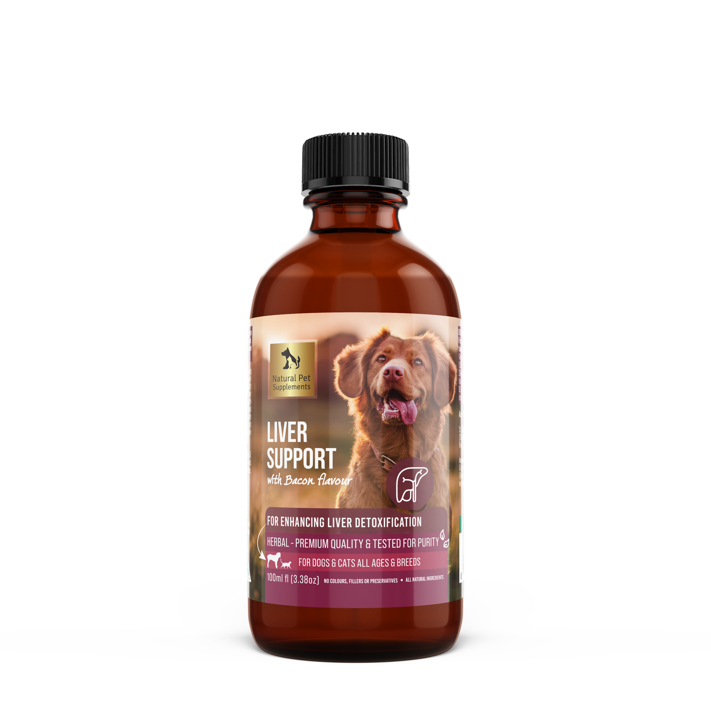 Liver Support Herbal Tincture for Dogs and Cats