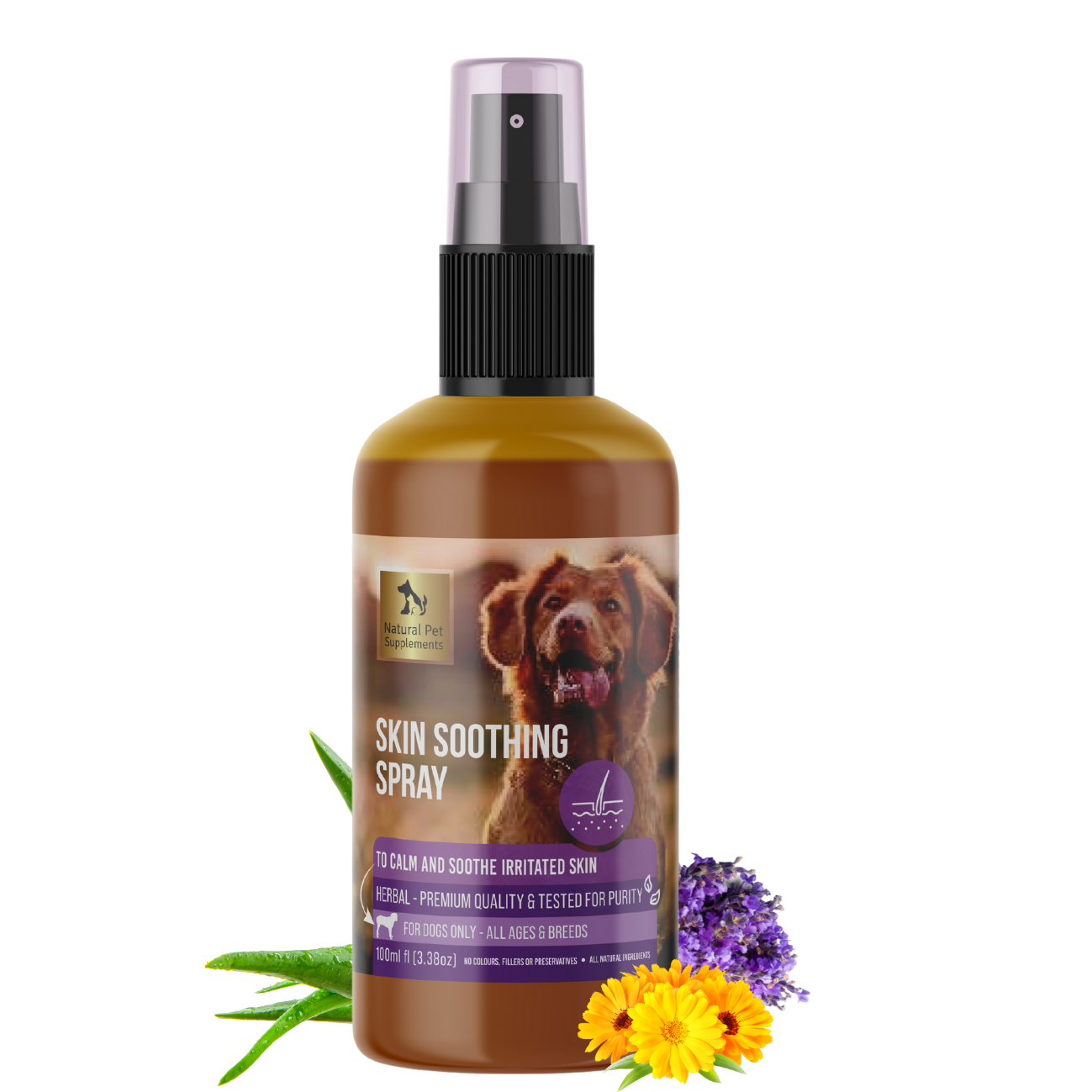 Skin Soothing Spray for Dogs 100ml | Natural Pet Supplements
