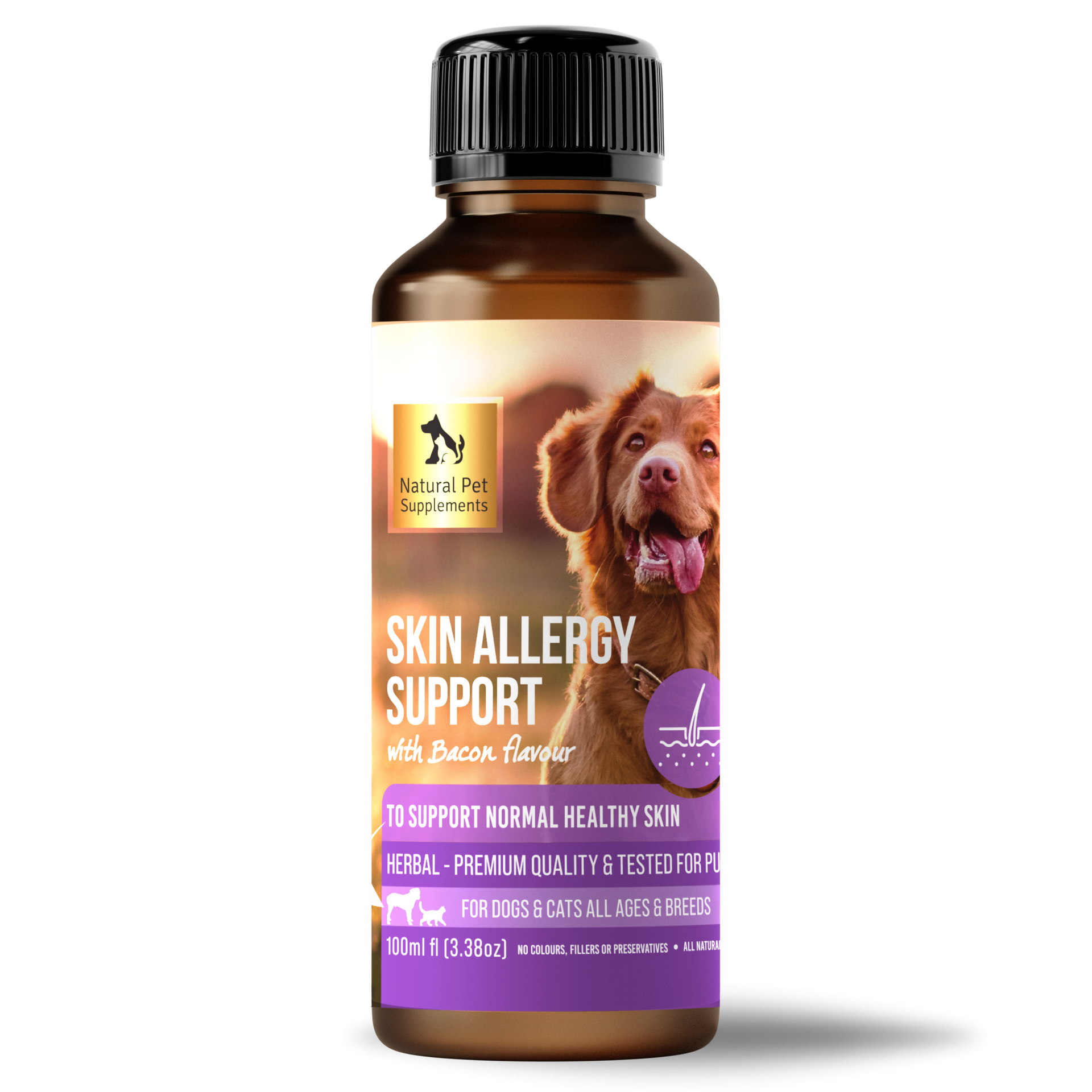Skin Allergy Support Herbal Tincture For Dogs and Cats Bondi Vet