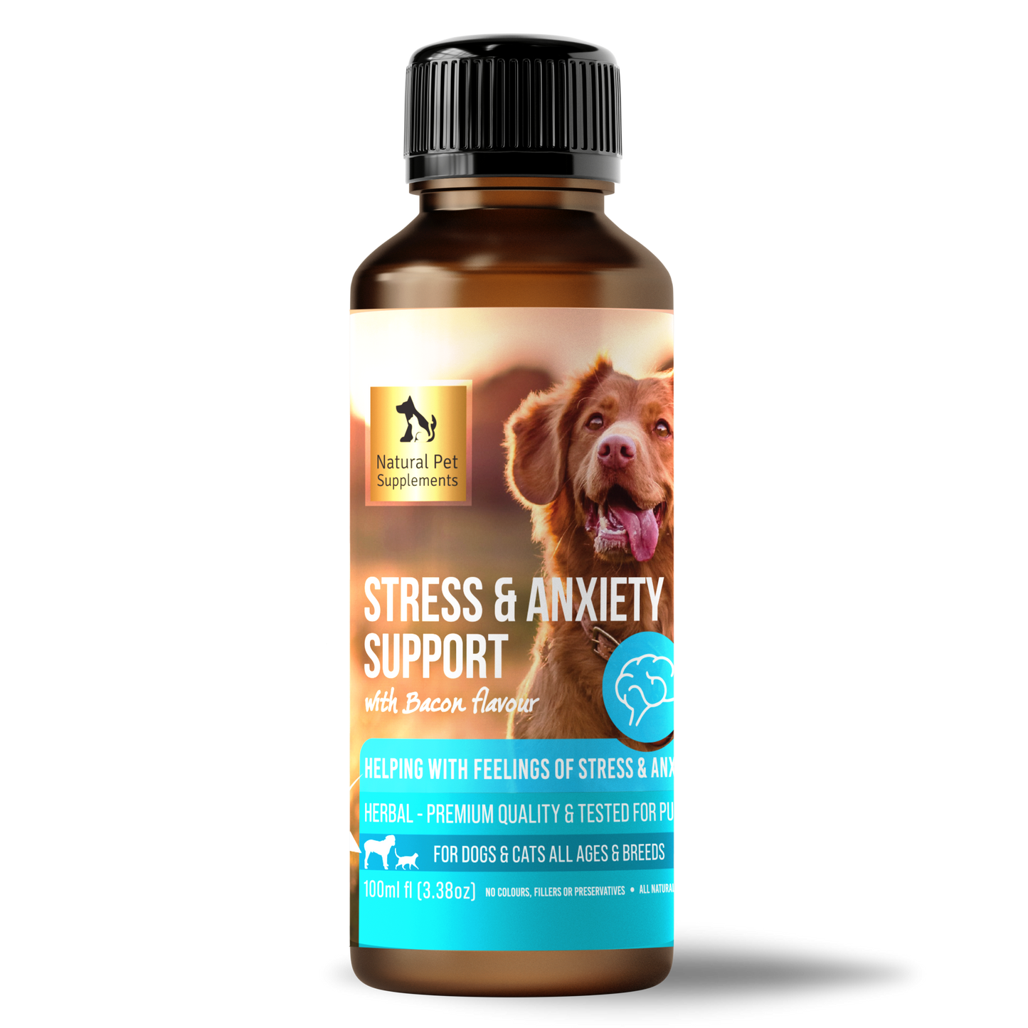 Stress Support Herbal Tincture For Dogs and Cats 100ml