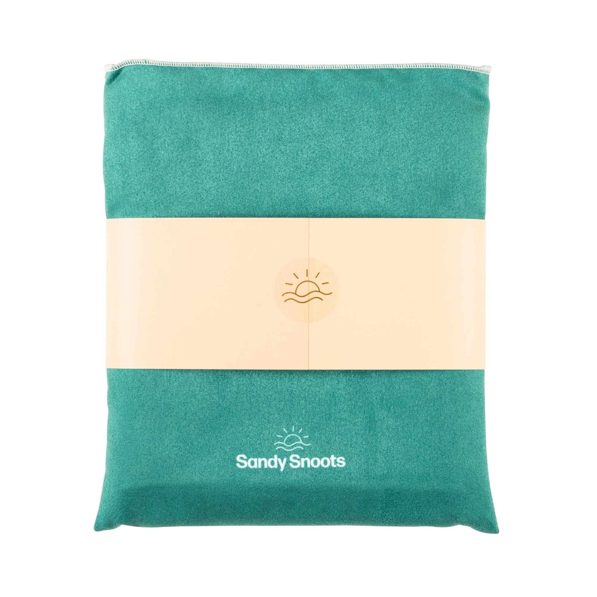 Lightweight Microfibre Tropical Green Leaves Dog Travel Beach Towel Australia